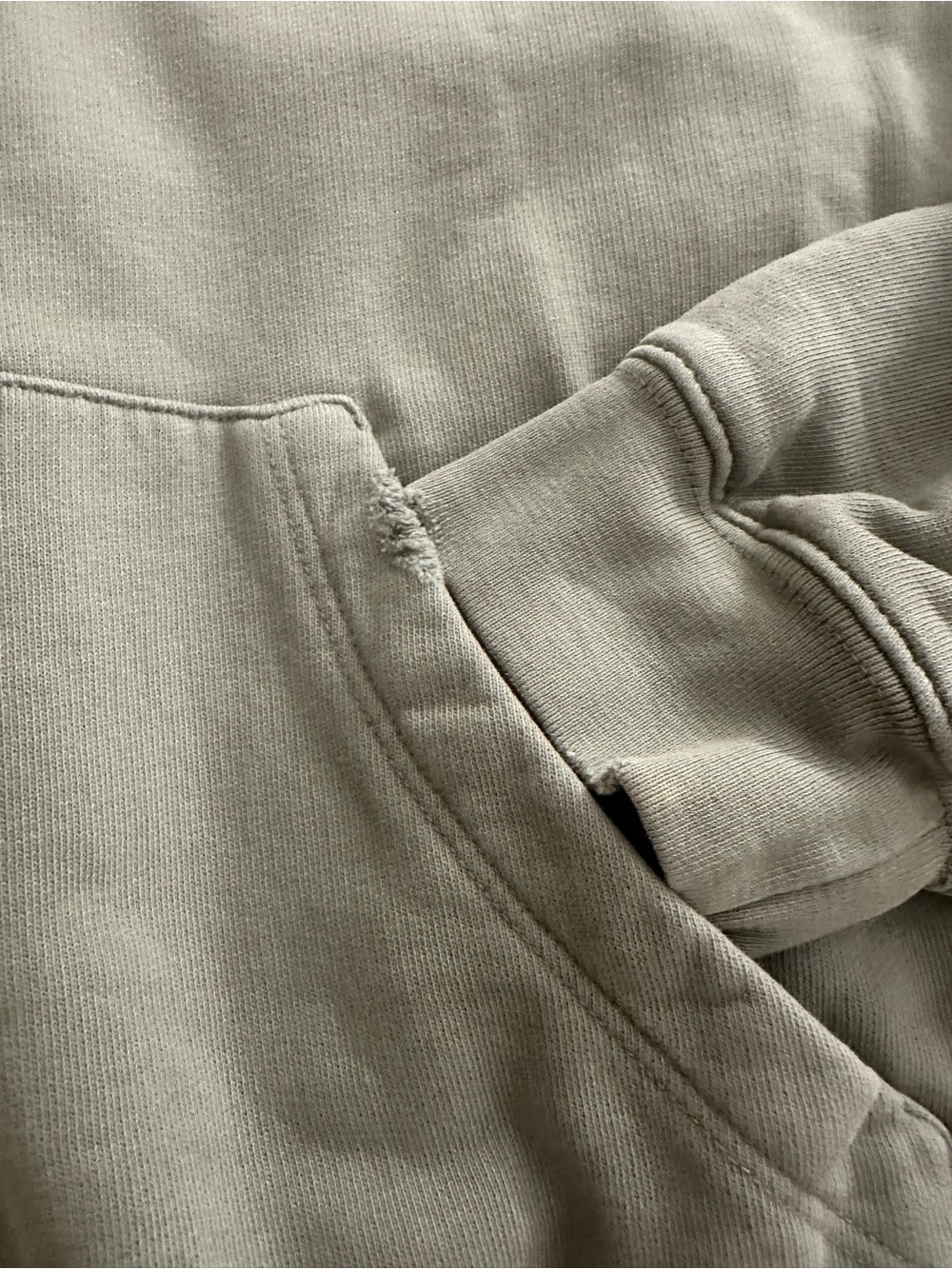 Anine Bing Oatmeal Sport Logo Hoodie - Picture 5 of 9